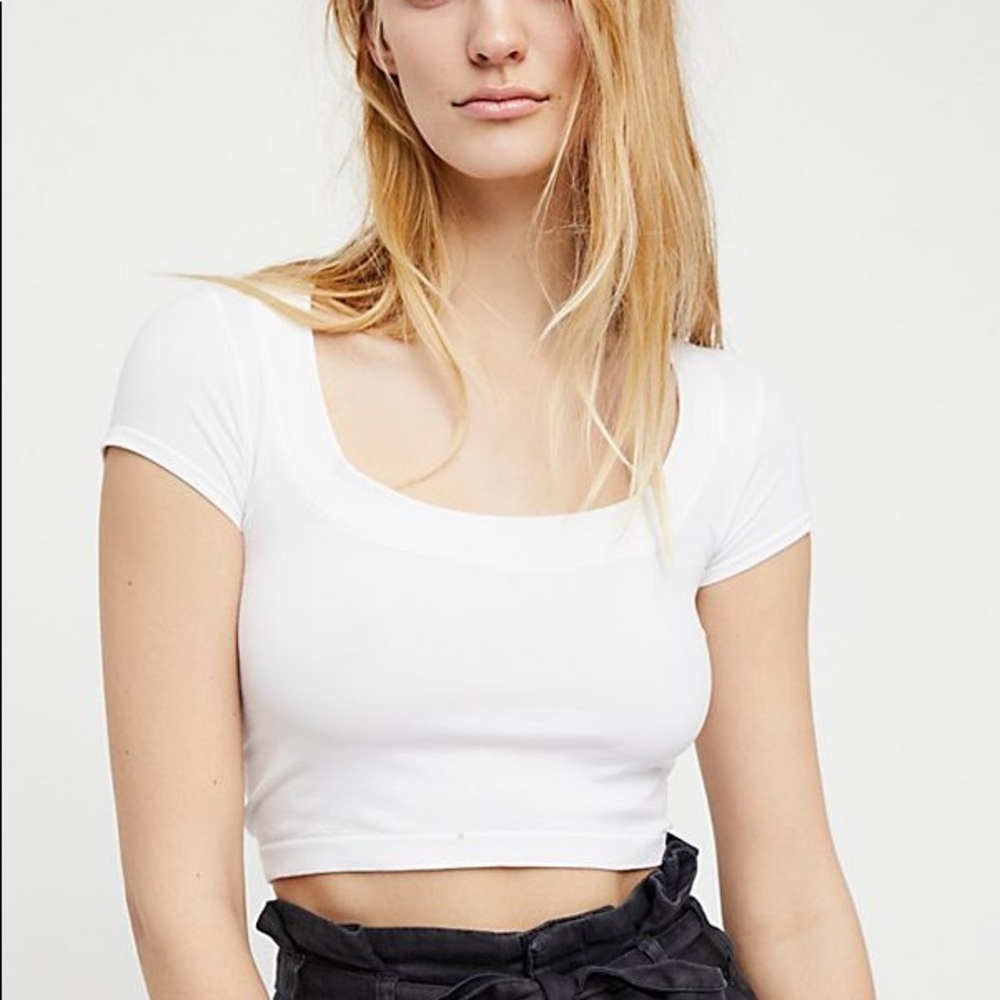 Free People Cap Sleeve Scoop Cami